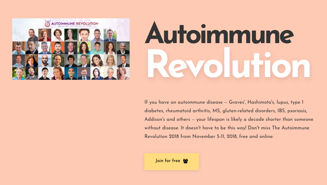 autoimmune revolution 2018